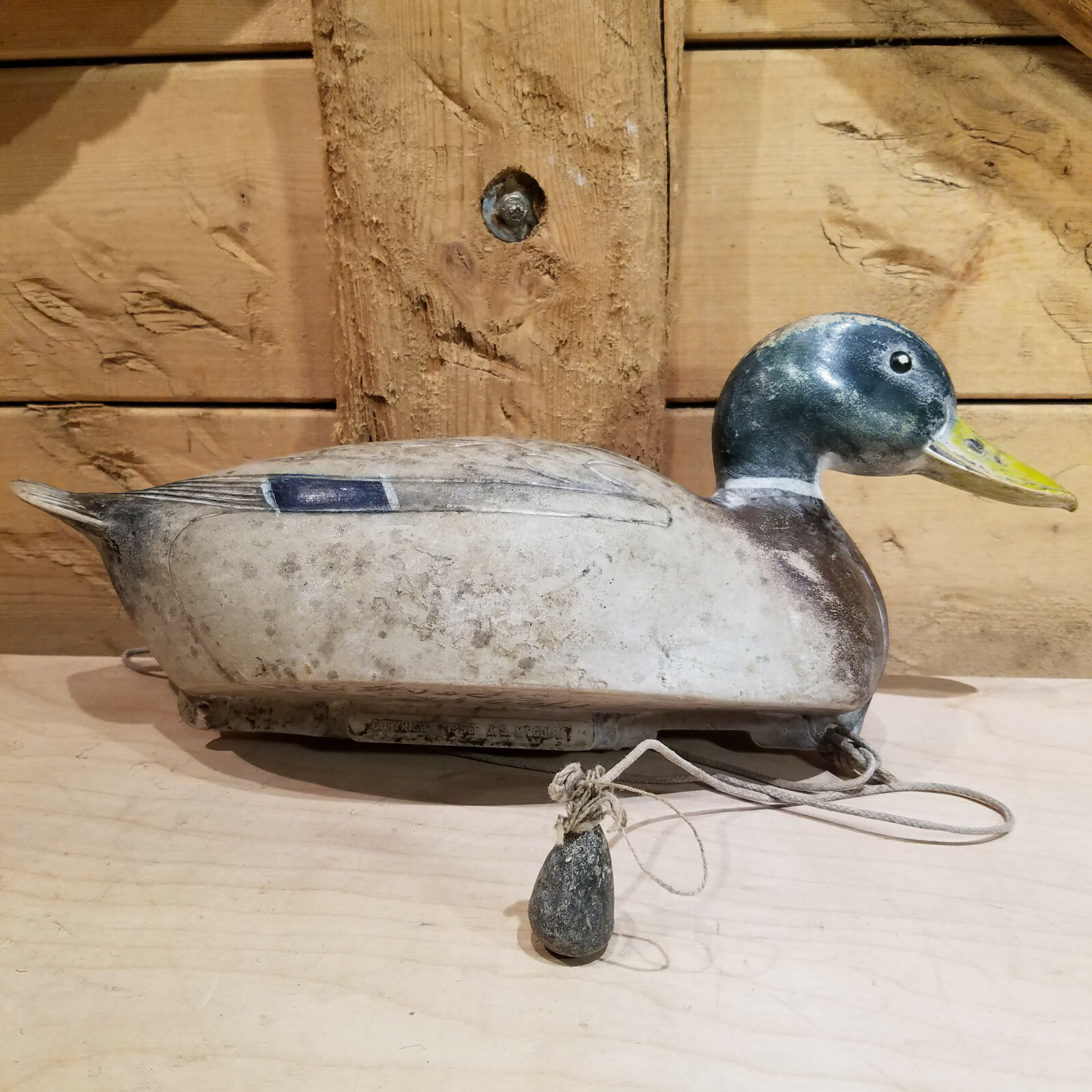 Fairfax Duck Decoy Feather Lite STM 55 Plastic 1956 #1 – Swanky Barn