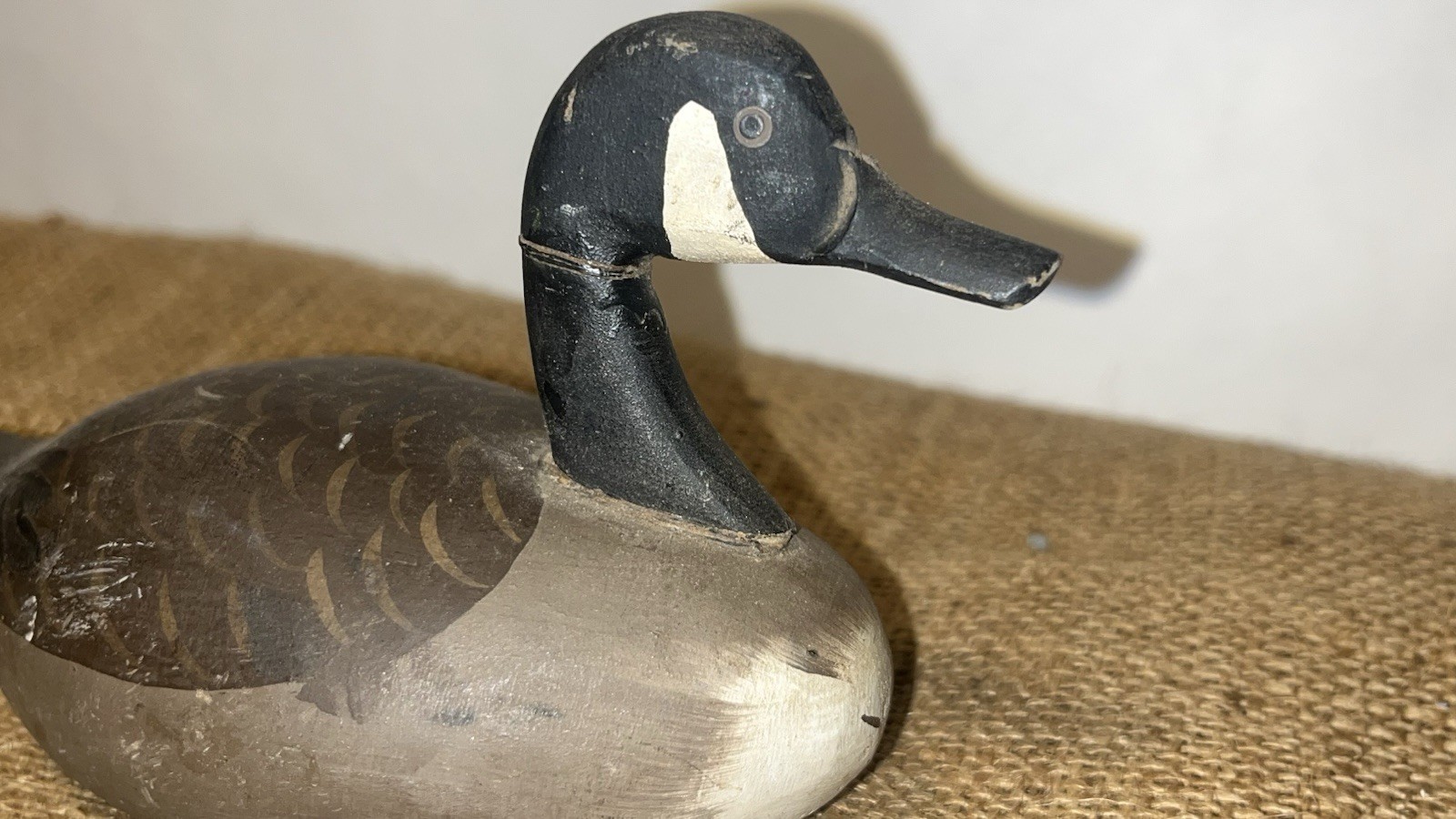 canada goose miniature decoy captain jess urie rock hall maryland