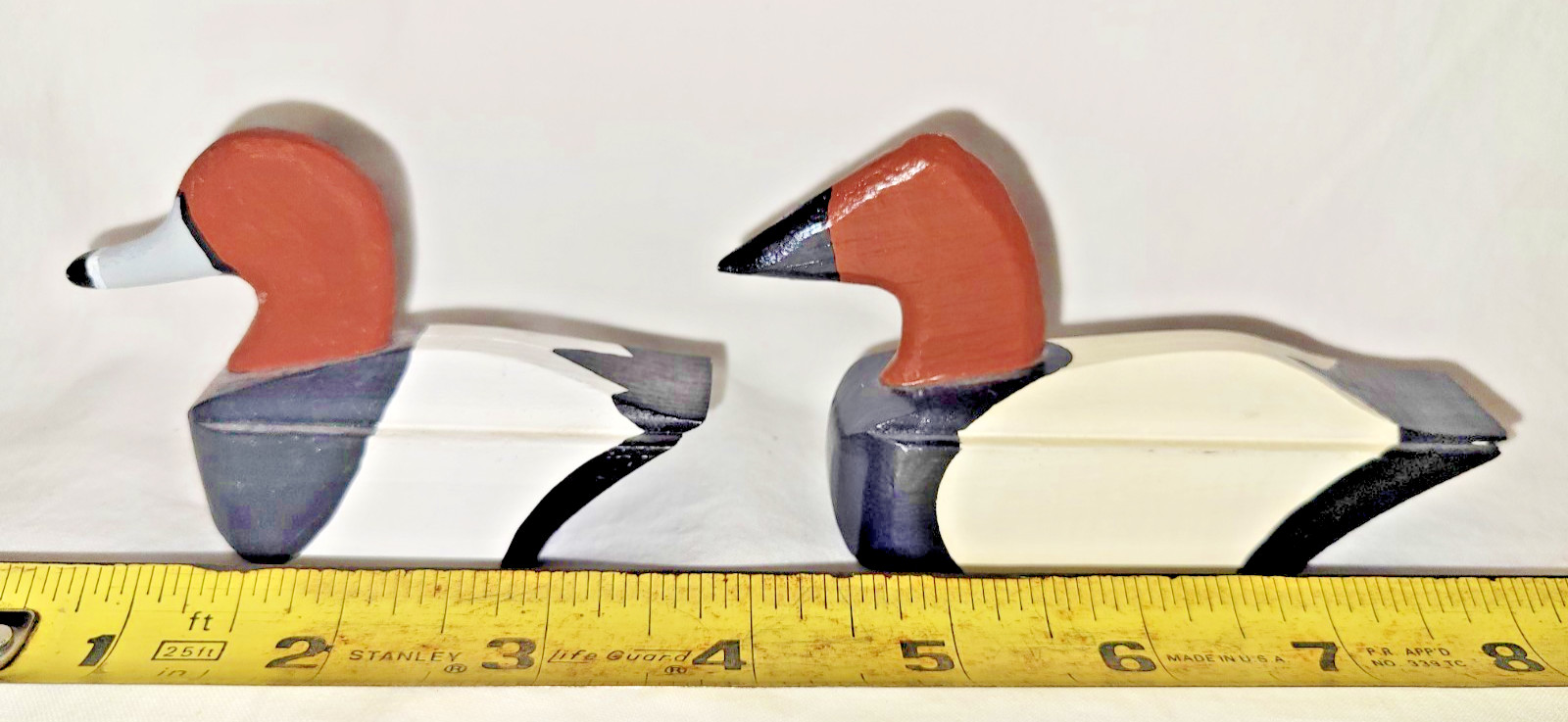RARE Set of 5 Miniature DECOYS PINEY ISLAND GUN CLUB Currituck NC for Members