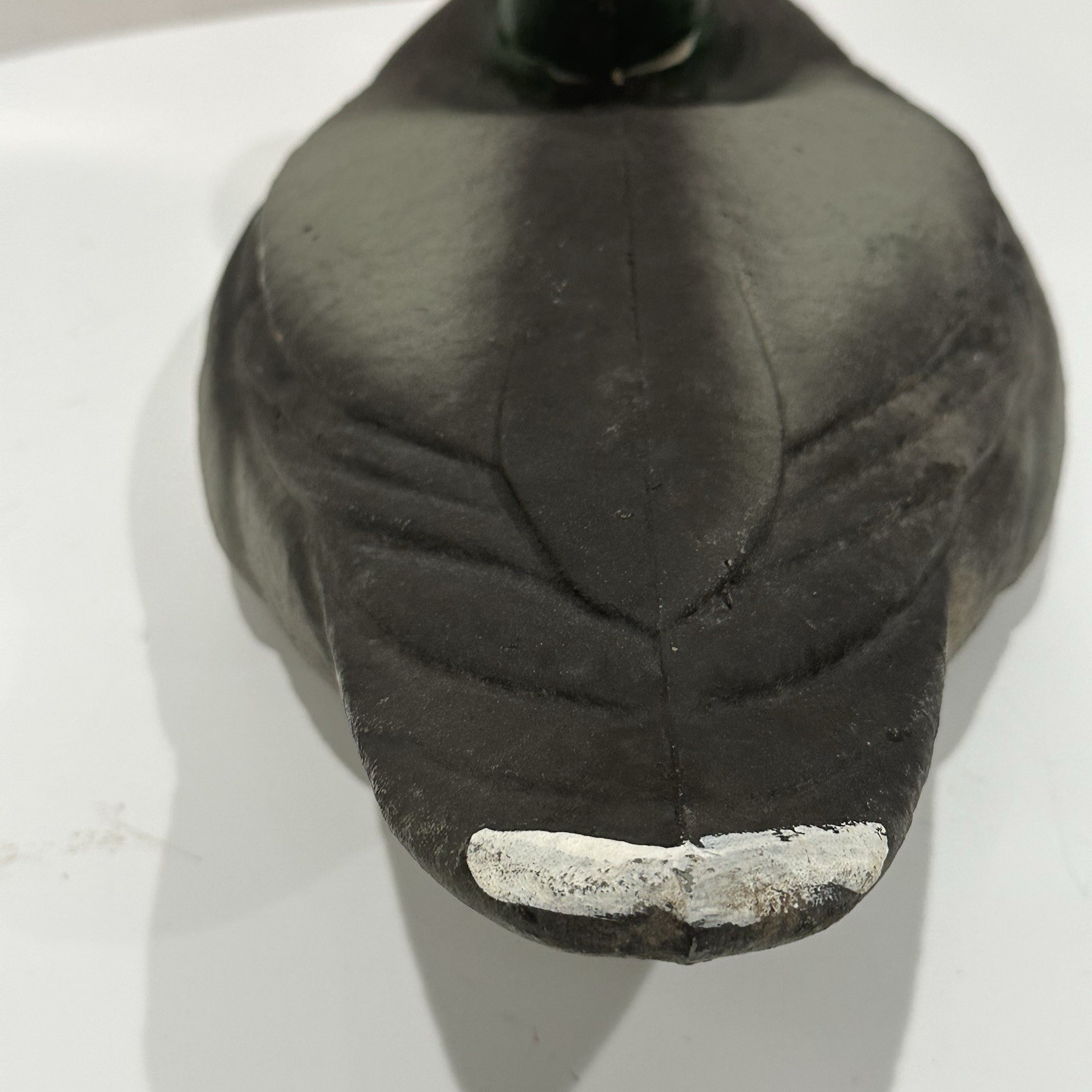Vtg. Carry-Lite Duck Decoy Mallard Male Paper Mache Hunting Lodge Decor 1939-69