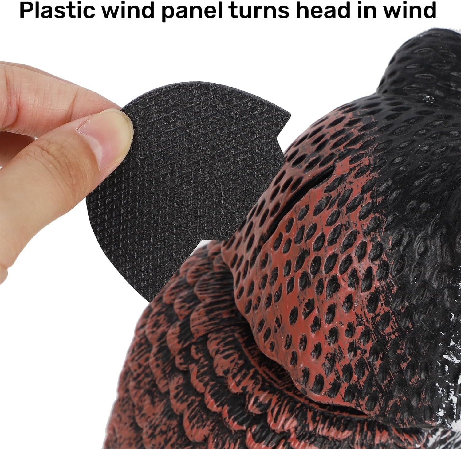 Versatile 3-Pack of Horned Owl Decoys – Elegant Bird Deterrents for Outdoor Use