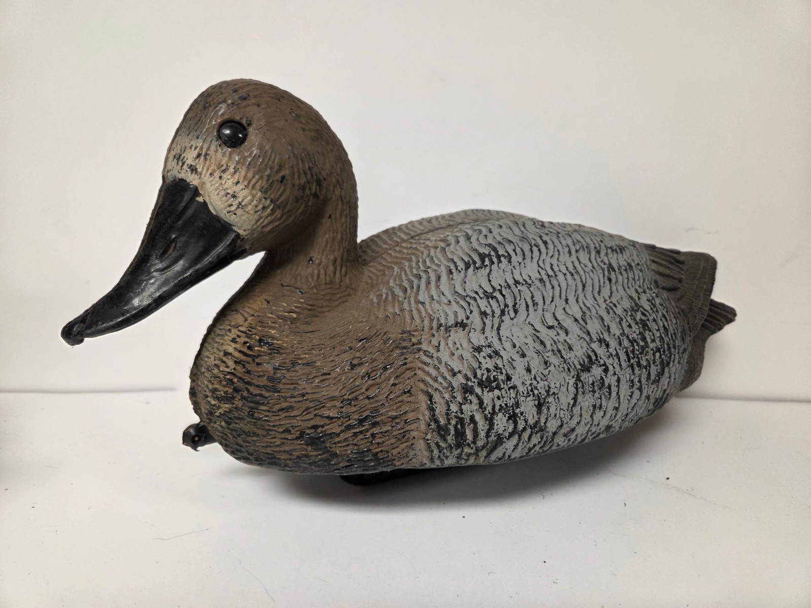 15″ Plastic Carrylite Canvasback Duck Decoy