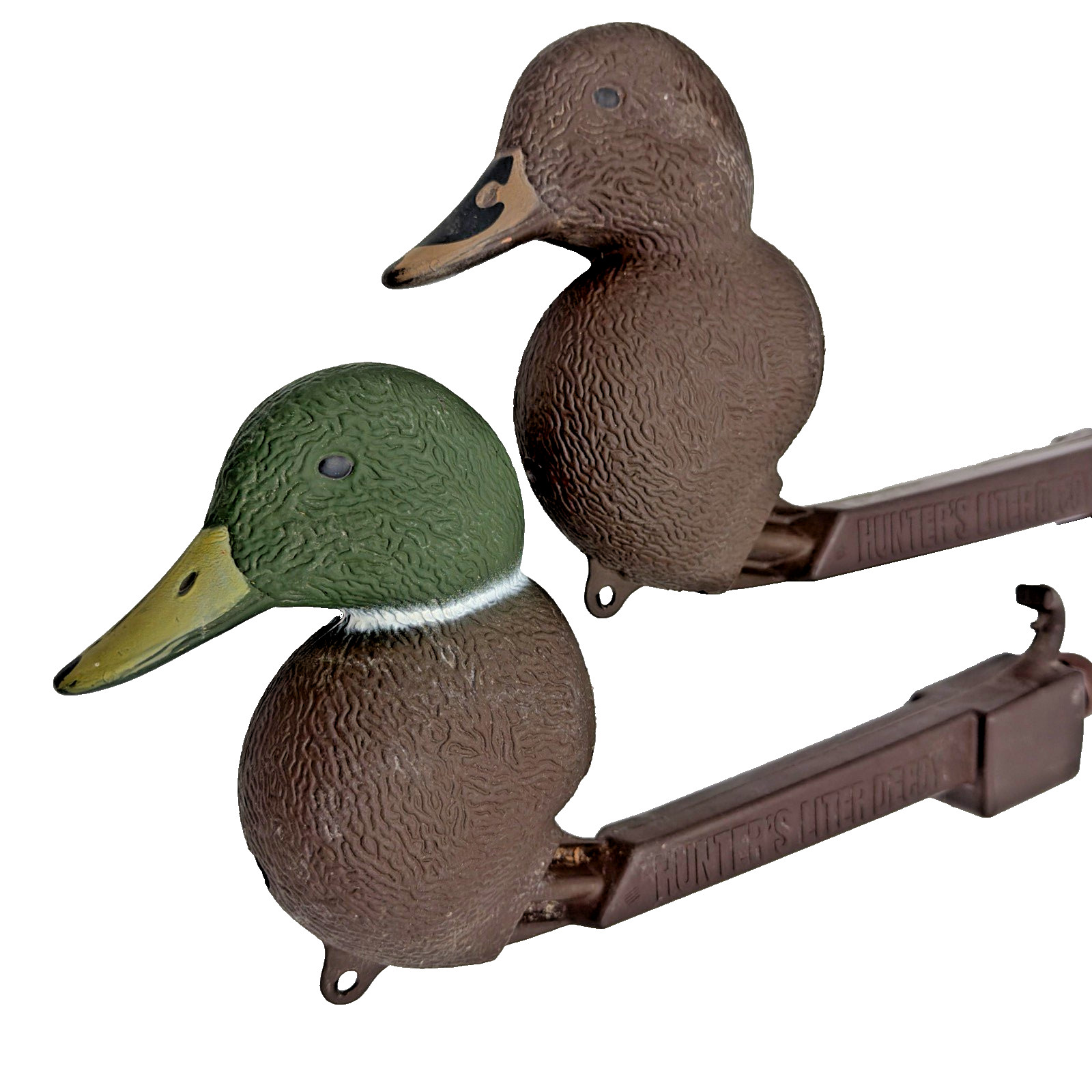 Hunters Specialties Hunter’s Liter Decoy Mallard Drake Hen Duck Pair 1 Liter