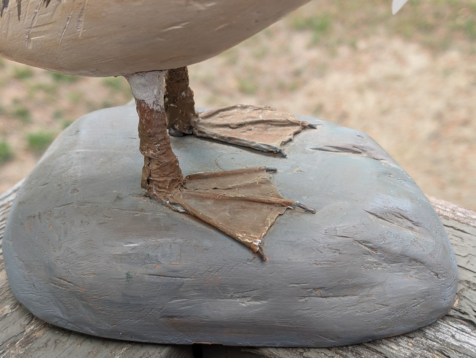 VINTAGE CARVED WOODEN HUNTING DUCK DECOY FOR SALE #143 BUFFLEHEAD WEST BRANCH