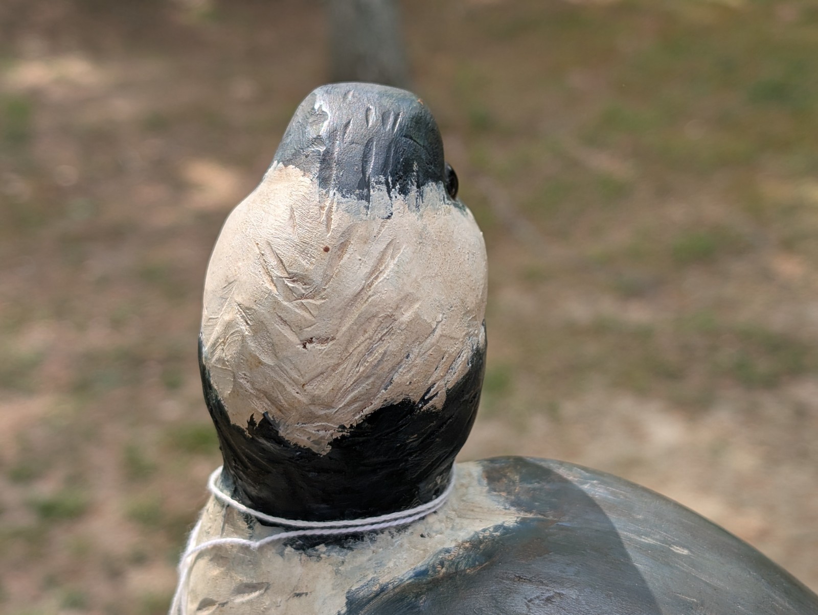 VINTAGE CARVED WOODEN HUNTING DUCK DECOY FOR SALE #143 BUFFLEHEAD WEST BRANCH