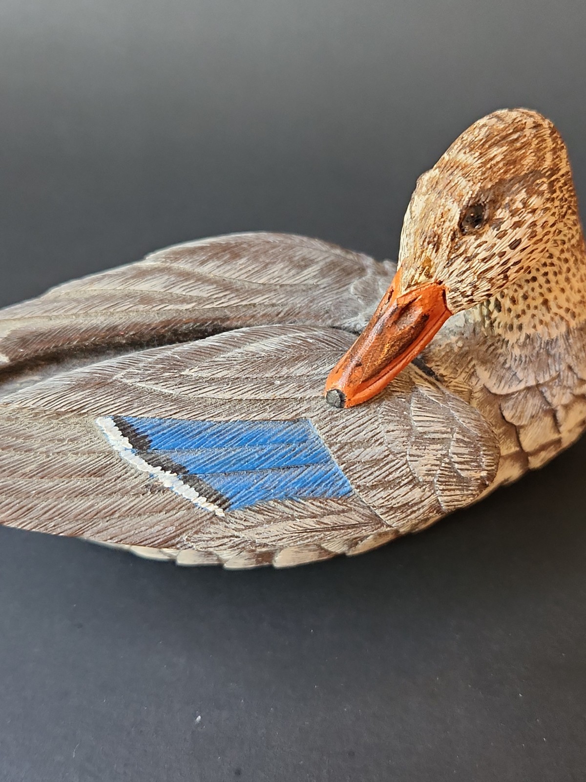 Paul & Deb Butcher 1984 Decorative Decoy Teal Duck Middle River Maryland