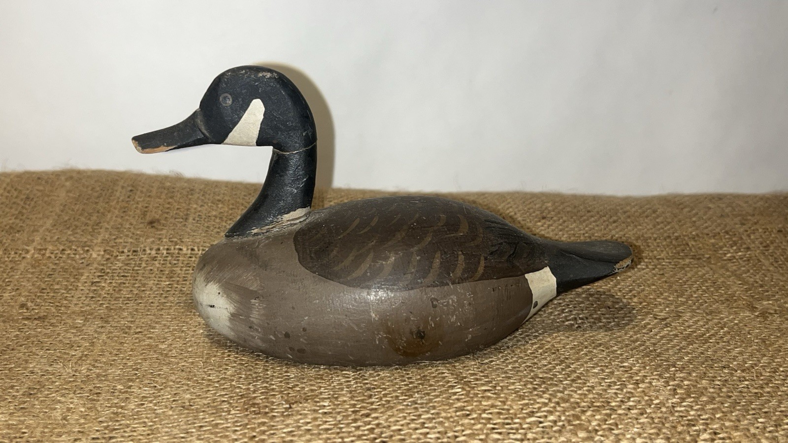 canada goose miniature decoy captain jess urie rock hall maryland
