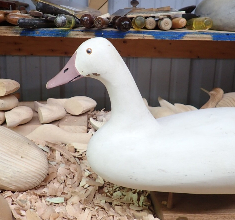 1984 Snow Goose Decoy By Robert “Bob” Litzenberg (1910-1997)