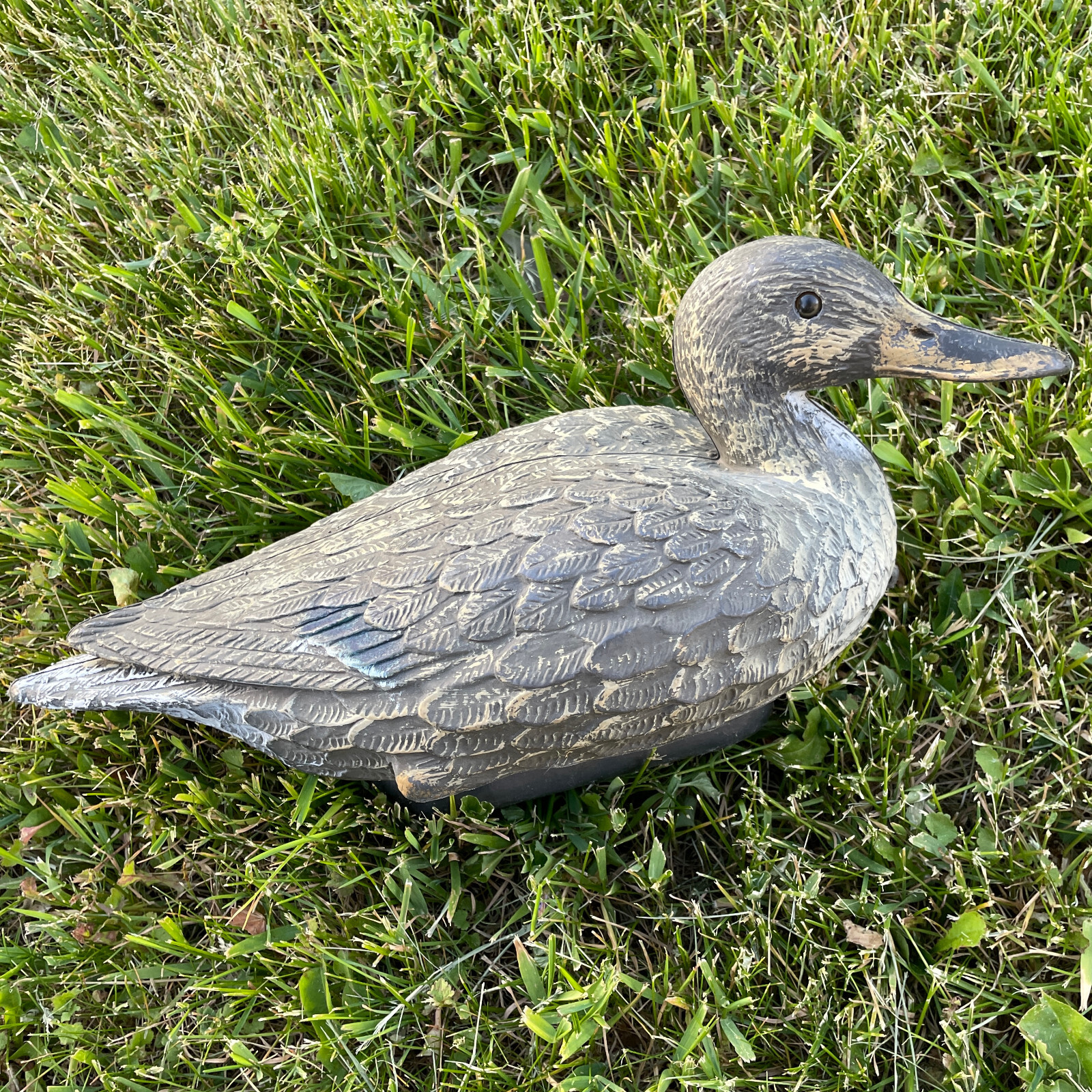 Mallard Hen Plastic Weighted Duck Decoy Made In Italy