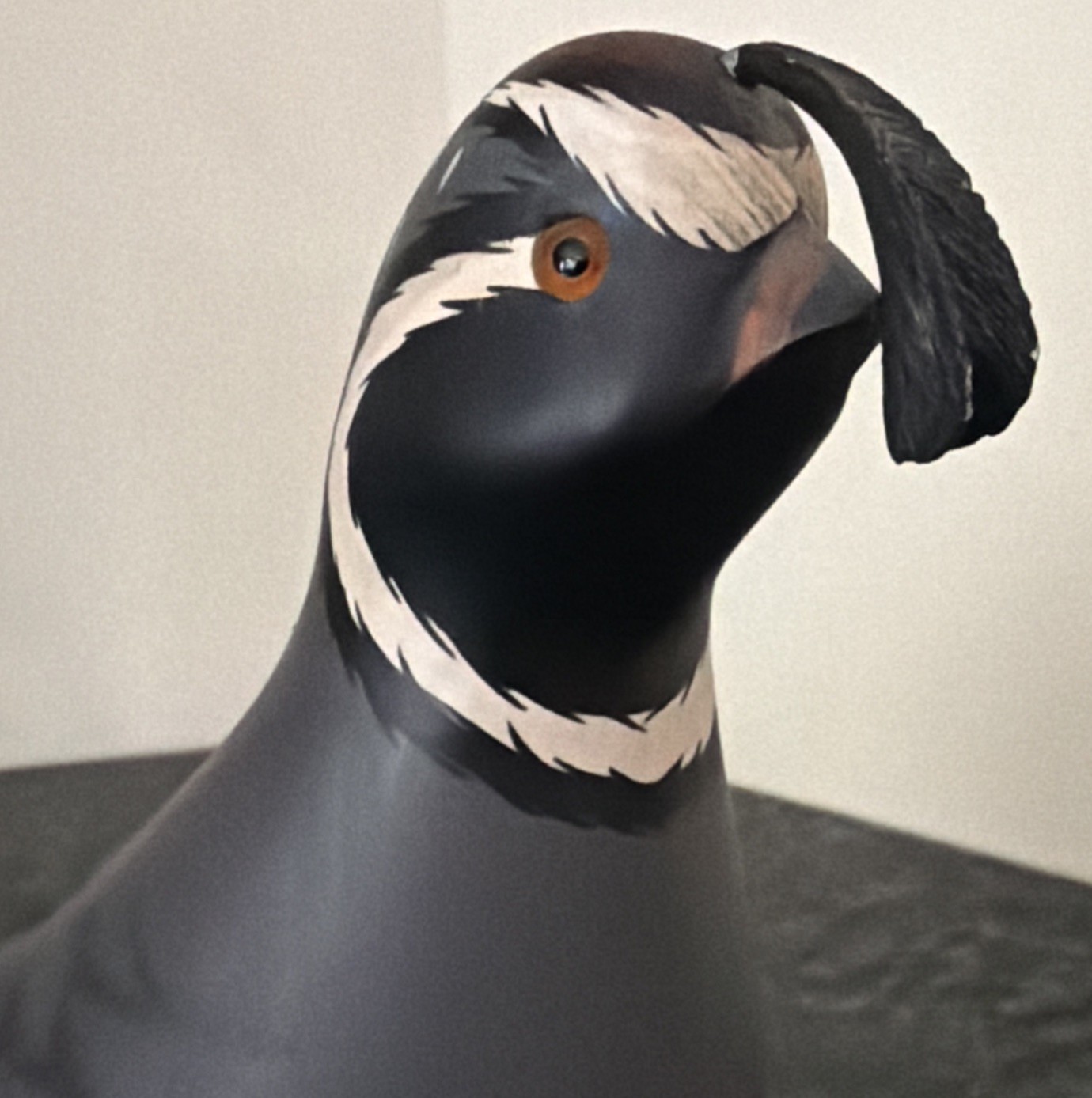 WESTERN QUAIL Hand Carved Painted Wooden Bird Signed Bill Schneck Ramsey NJ 1991