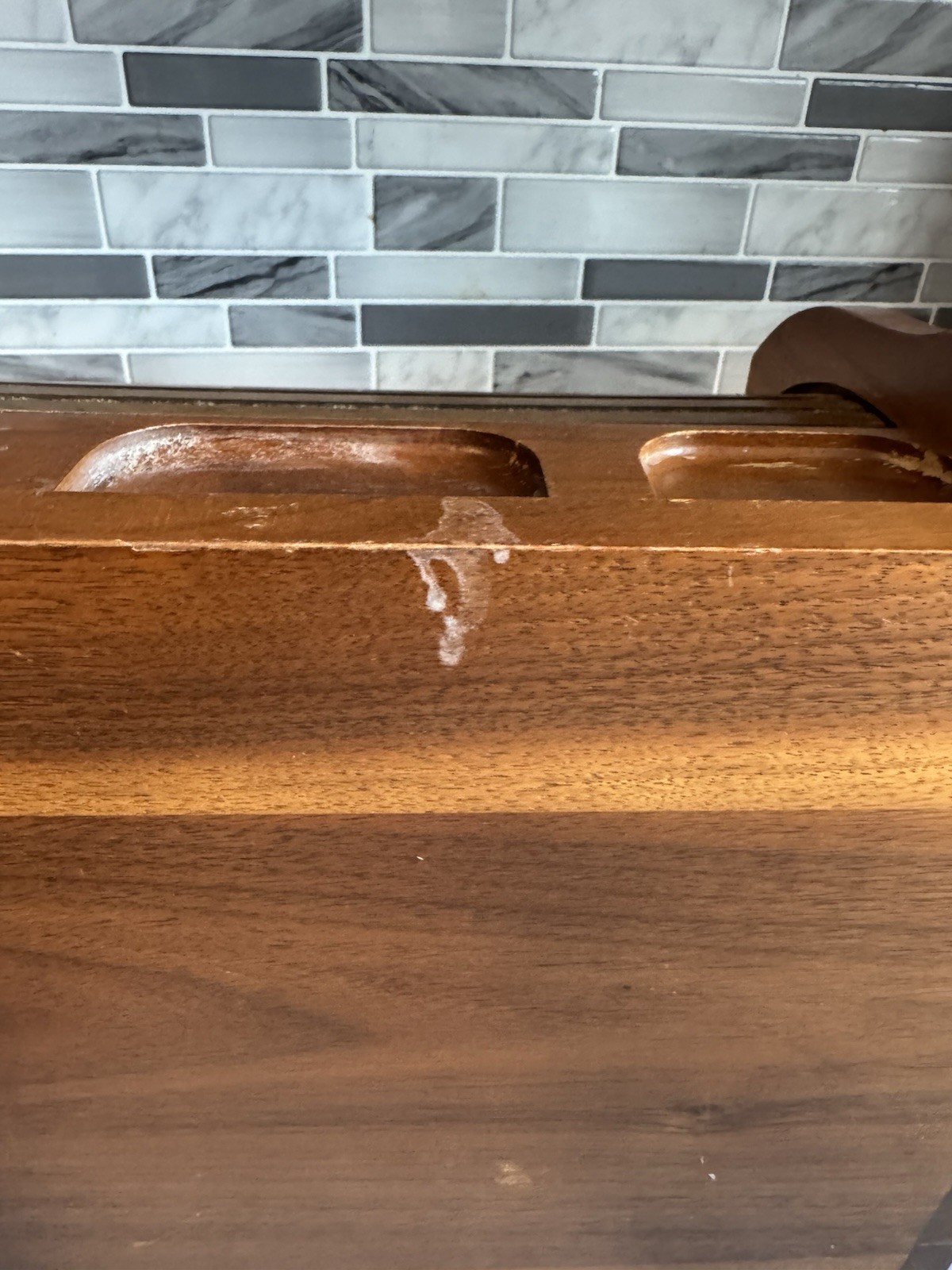 Vintage Wooden With Red Velvet 11” Long and 7.5” Tall! Needs Cleaning!