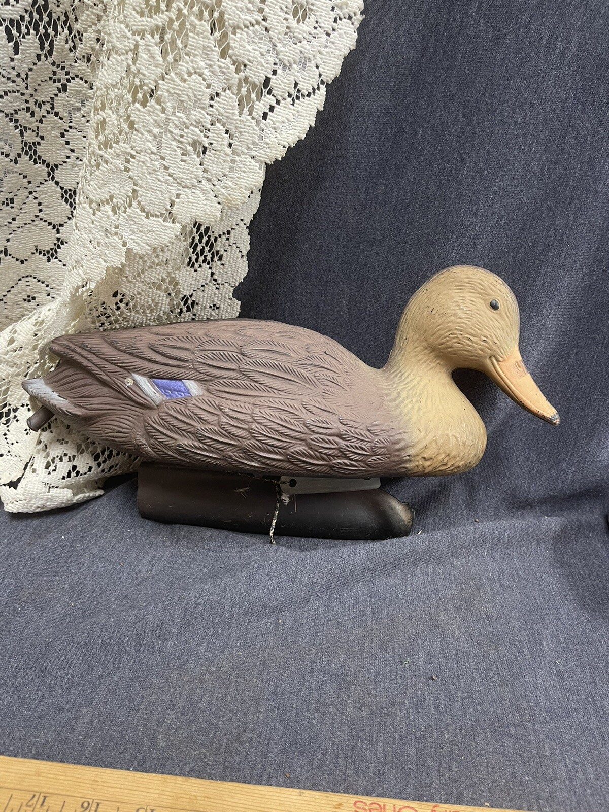 Vintage 1996 Flambeau DUCK DECOY Plastic 15” Mallard Hen