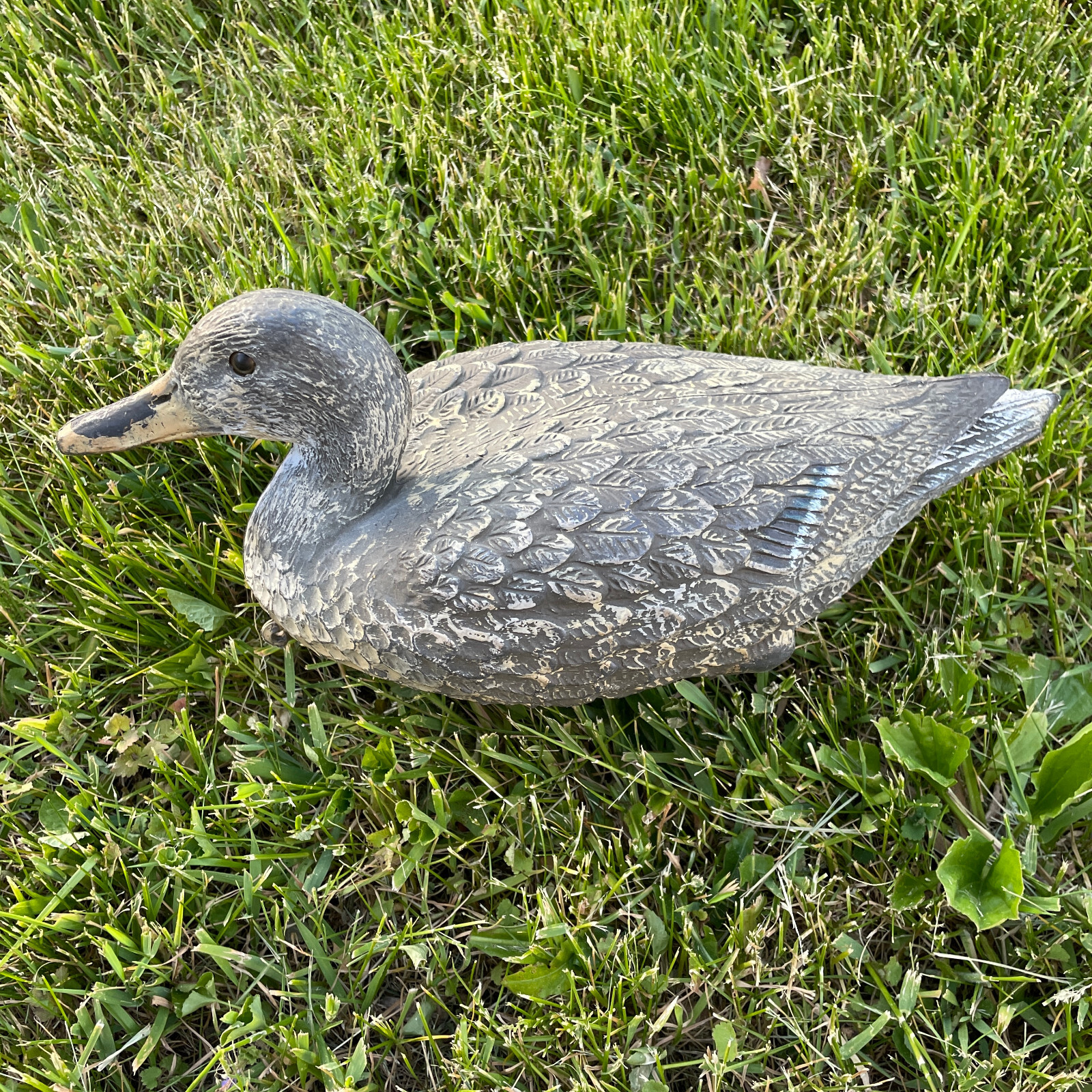 Mallard Hen Plastic Weighted Duck Decoy Made In Italy