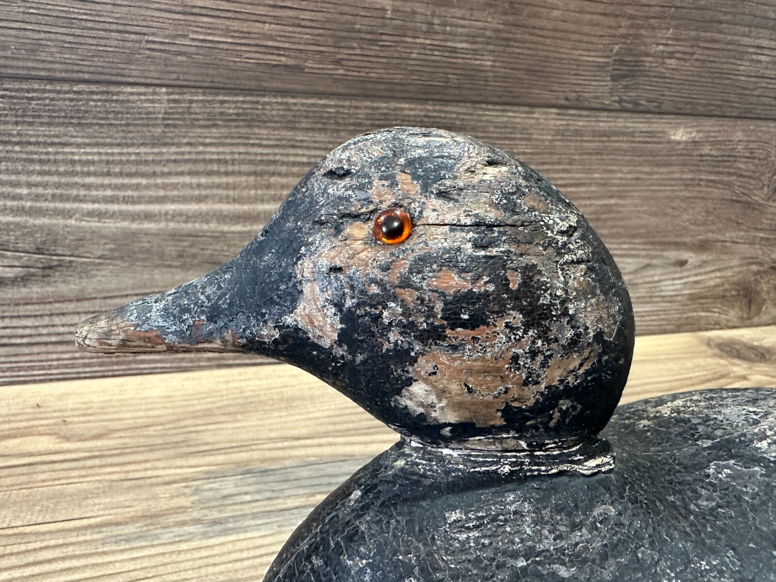Antique Vintage Wood Duck Decoy **MASON** Common Goldeneye Hen — Standard