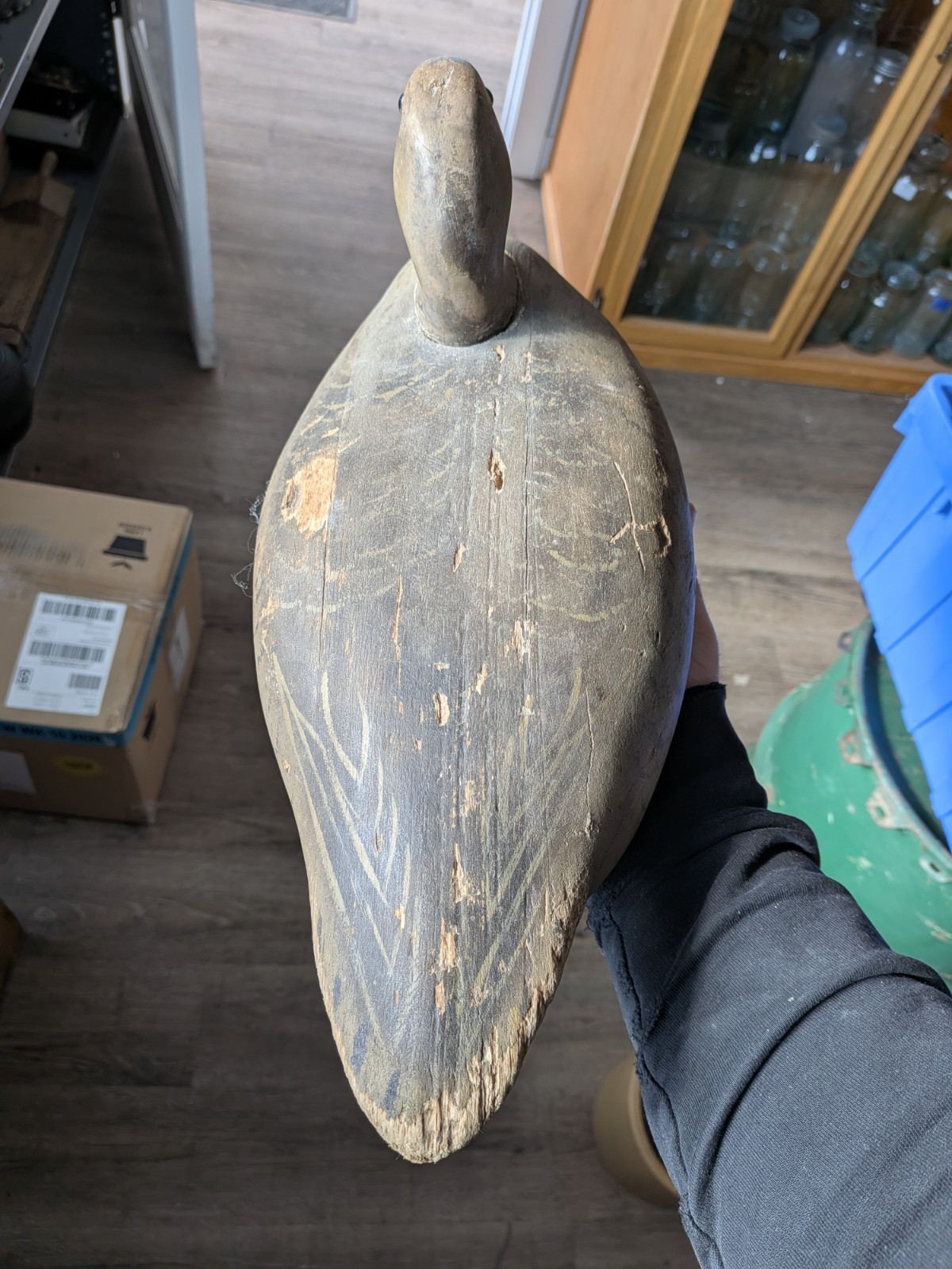 Stamped Wildfowler Old Saybrook Hen Pintail Duck Decoy
