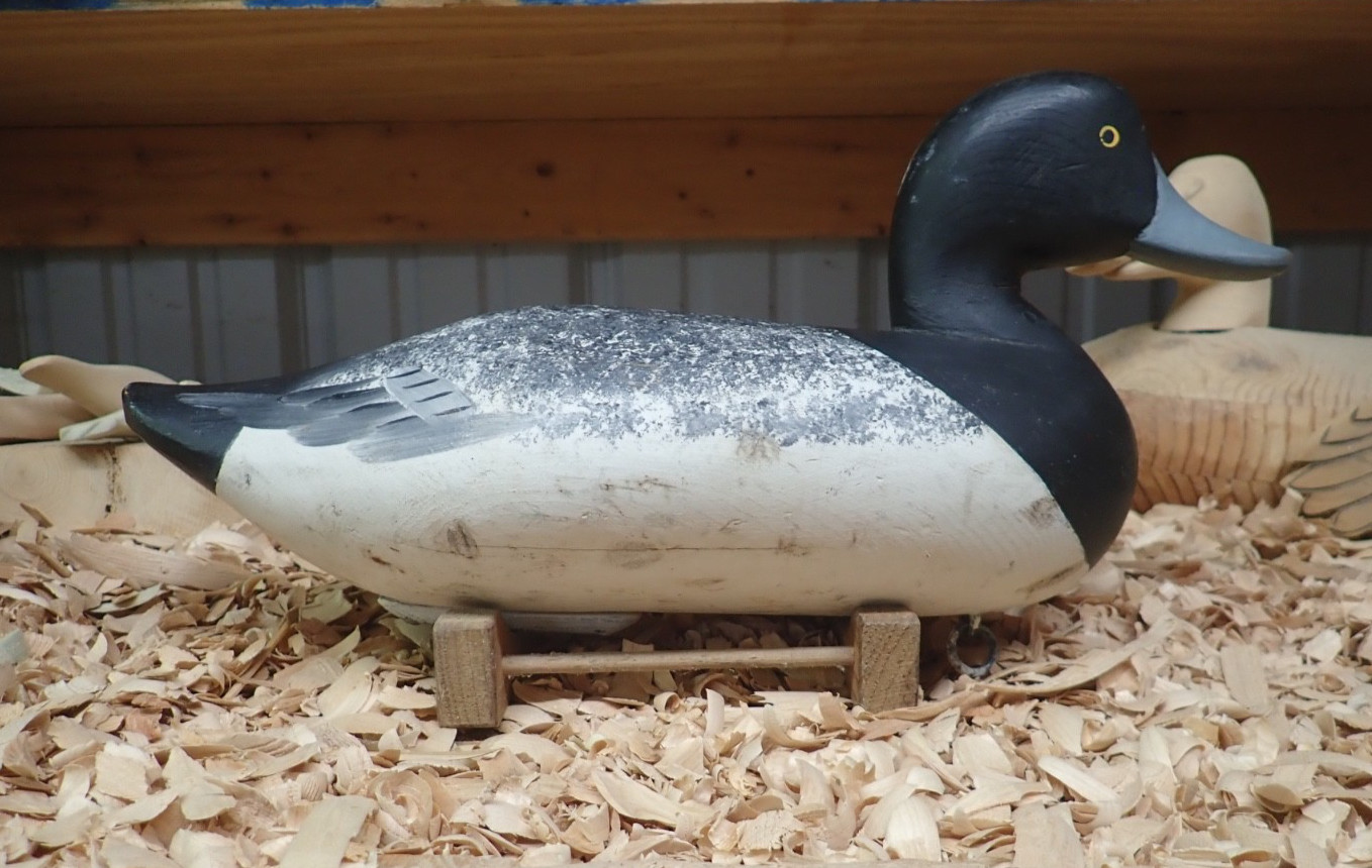 Charlie Bryan Middle River Maryland Blue Bill Drake Gunning Decoy