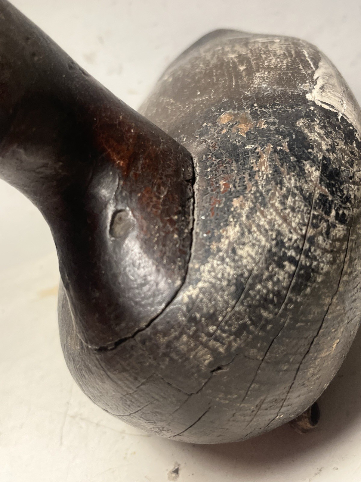 columbus lum fletcher canvasback drake duck decoy swan creek maryland