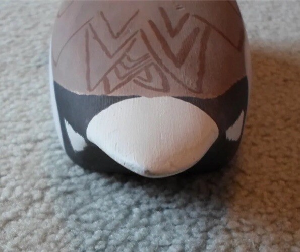 Unknown Maker ~ Vintage Hollow Carved Working Duck Drake Decoy @ 9.0″ ~ Unsigned
