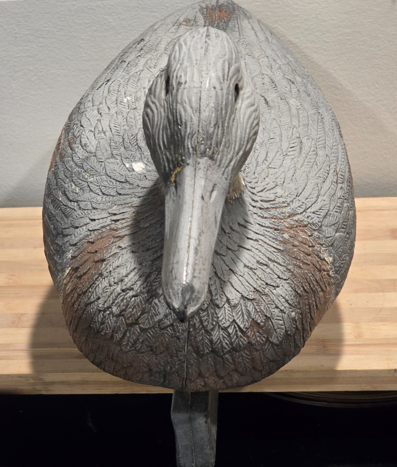 Pre-owned Vintage Big Mallard Decoy Plastic Duck-21″ x 10″ x 8″‘-Flambeau, USA.