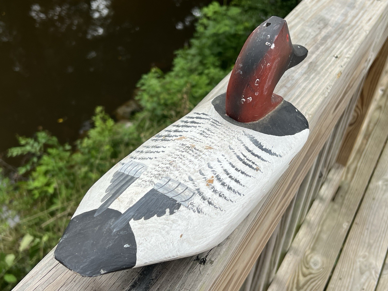 Vintage Chesapeake Bay Canvasback Duck Decoy Eastern Shore Maryland USA