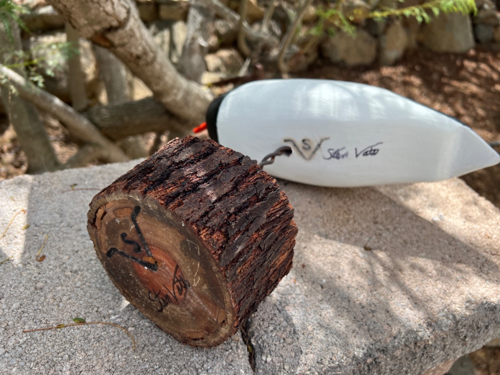 American Oystercatcher Hand Carved Shorebird Decoy by Stan Vath of Olivenhain CA
