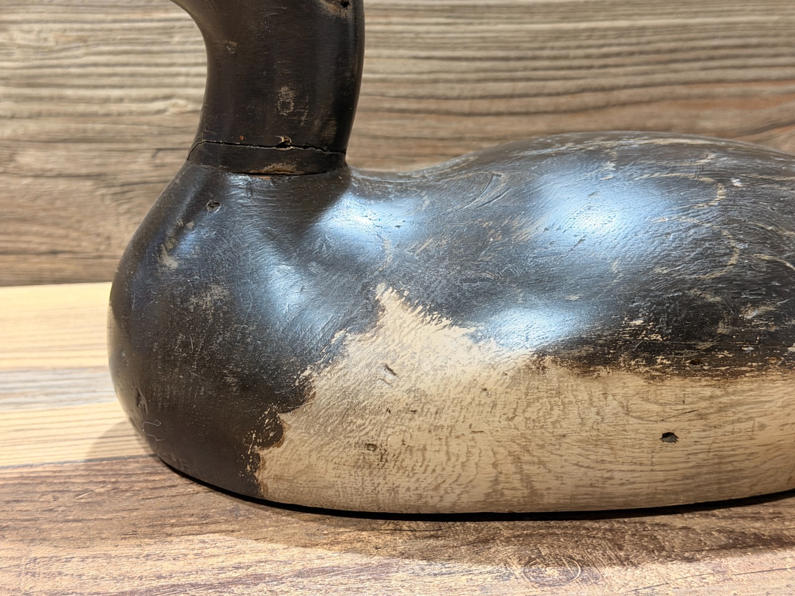 Antique Vintage Wood Duck Decoy **MASON** Canvasback Hen — SENECA LAKE