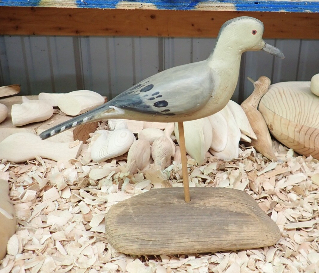 Capt. Jimmy Wright (1933-2021) Massey Maryland Dove Decoy