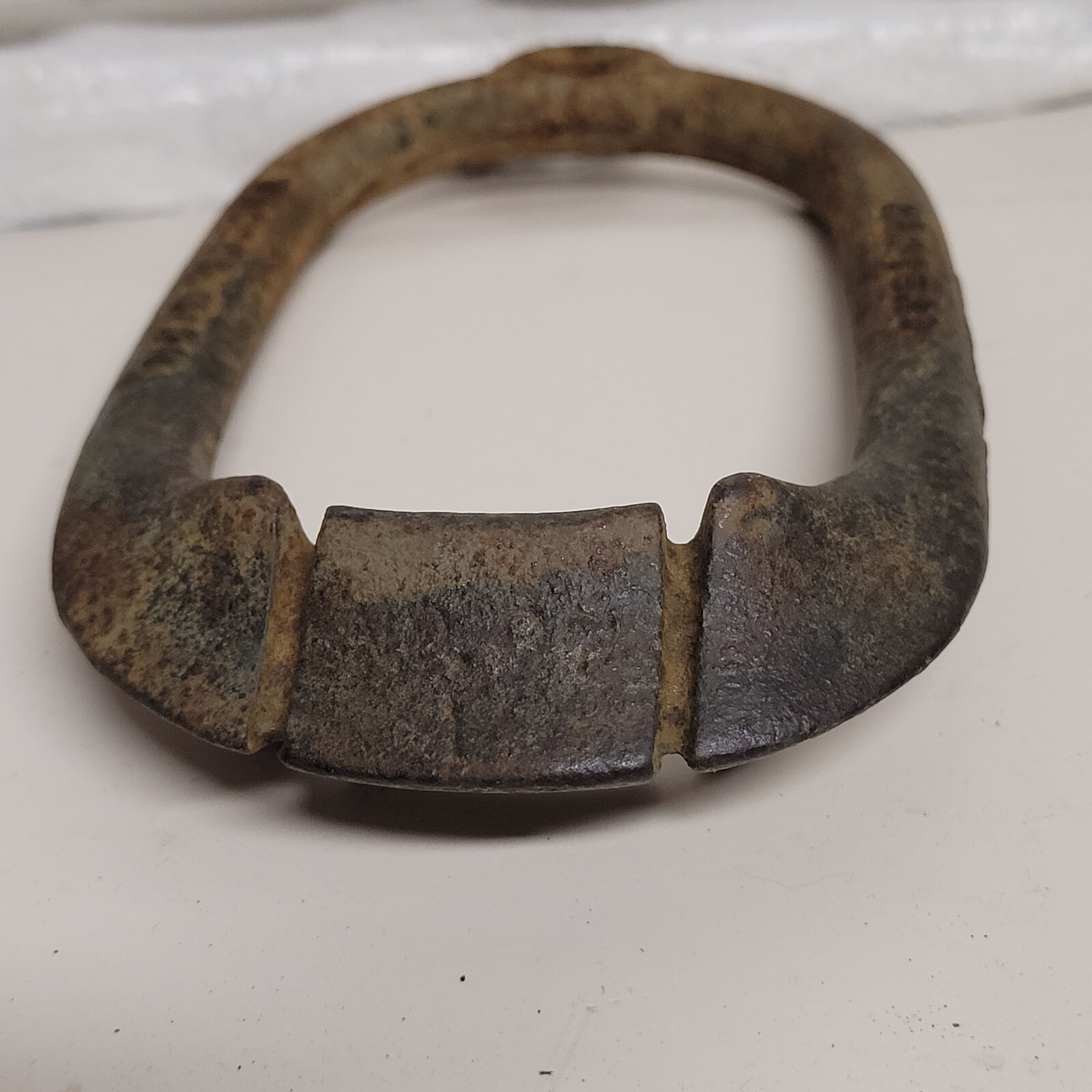 Vintage Herters # 87 Goose or Duck Over the Head Horse Collar Decoy 12 oz