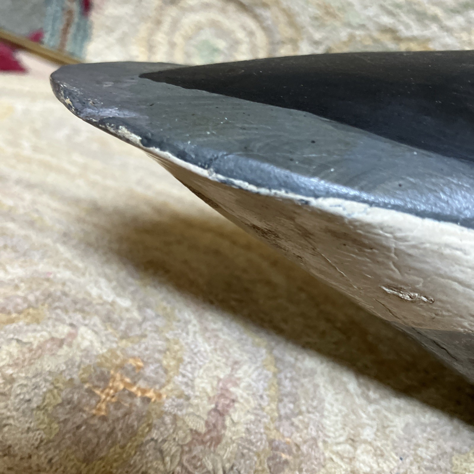 Vintage Duck Decoy Merganser Hurley Conklin New Jersey Folk Art Duck 17.5” Art