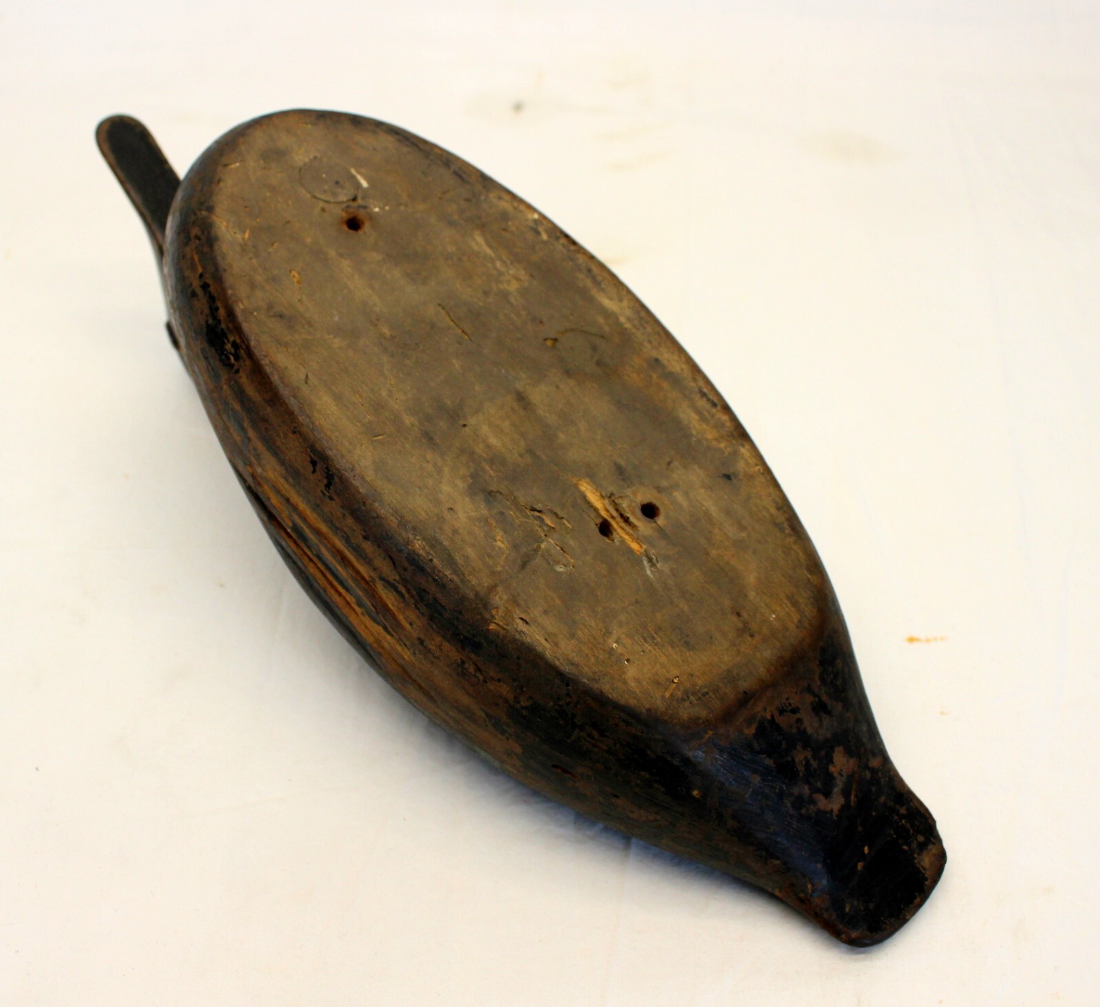 old WOODEN DUCK DECOY vintage antique Unsigned Collectible Hunting Bird Display