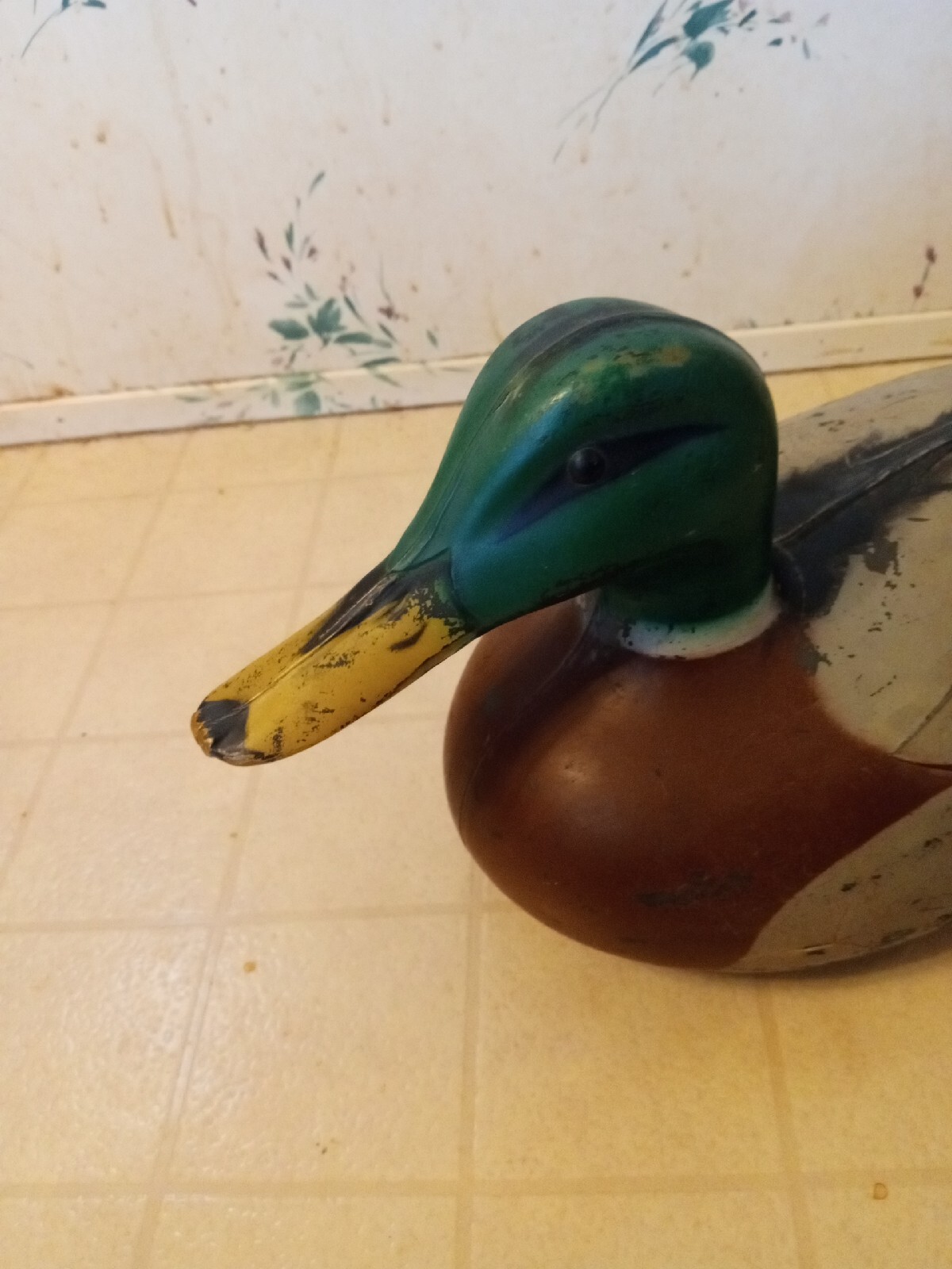 Vintage Victor Duck Decoy D-9 Plastic Woodstream Co. Rare Very Decent Condition