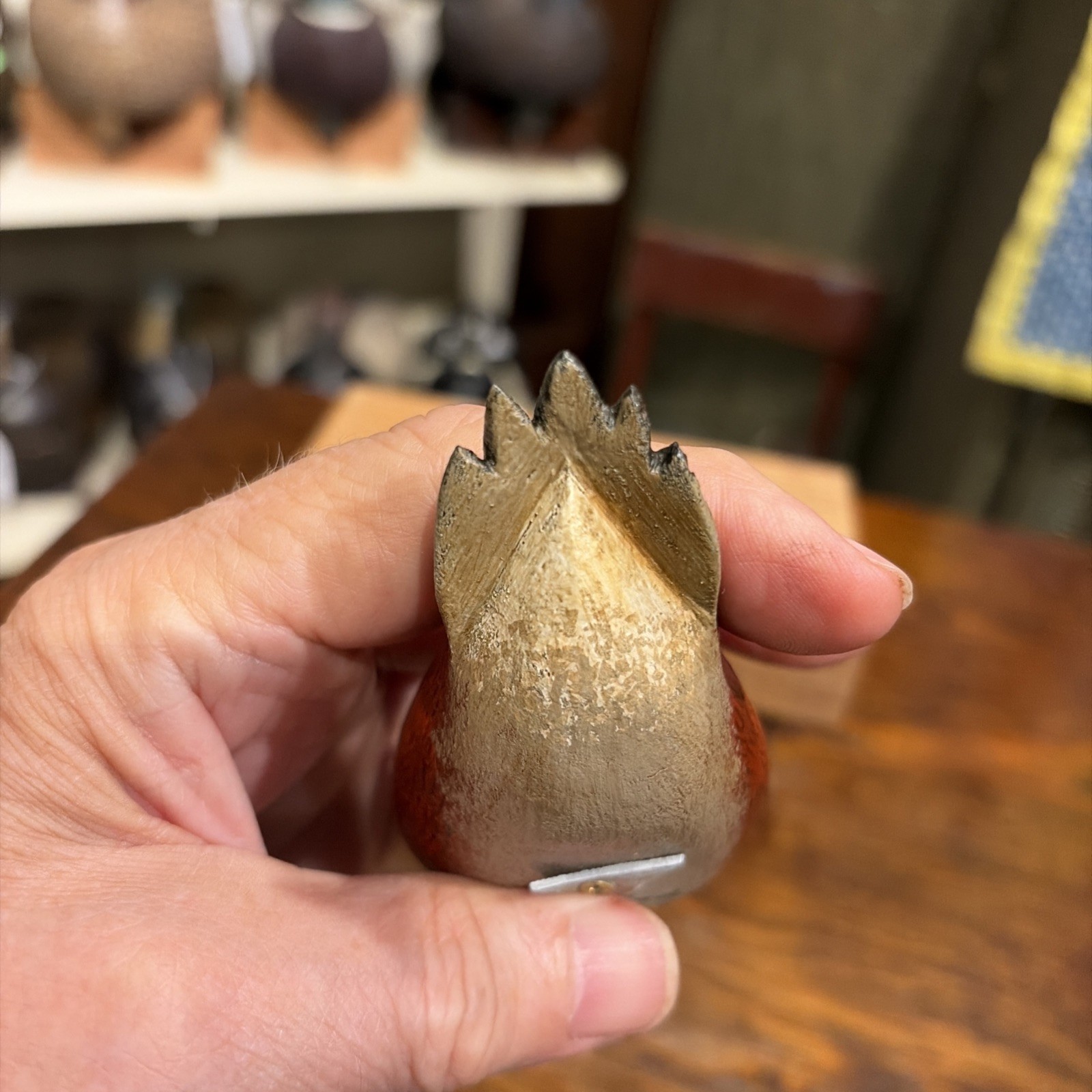 Vintage Minty Miniature Ruddy Duck Decoy By John Wood Venice, Florida Original