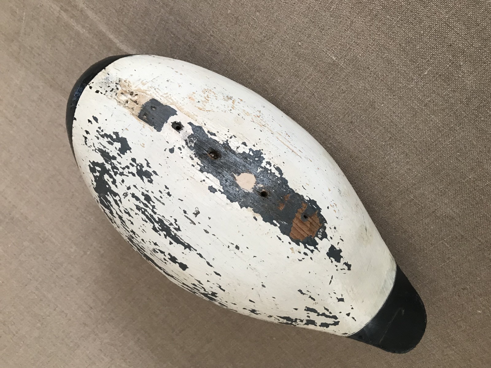 Duck Decoy, Rock Hall Bluebill, painted by R. Madison Mitchell, Maryland.