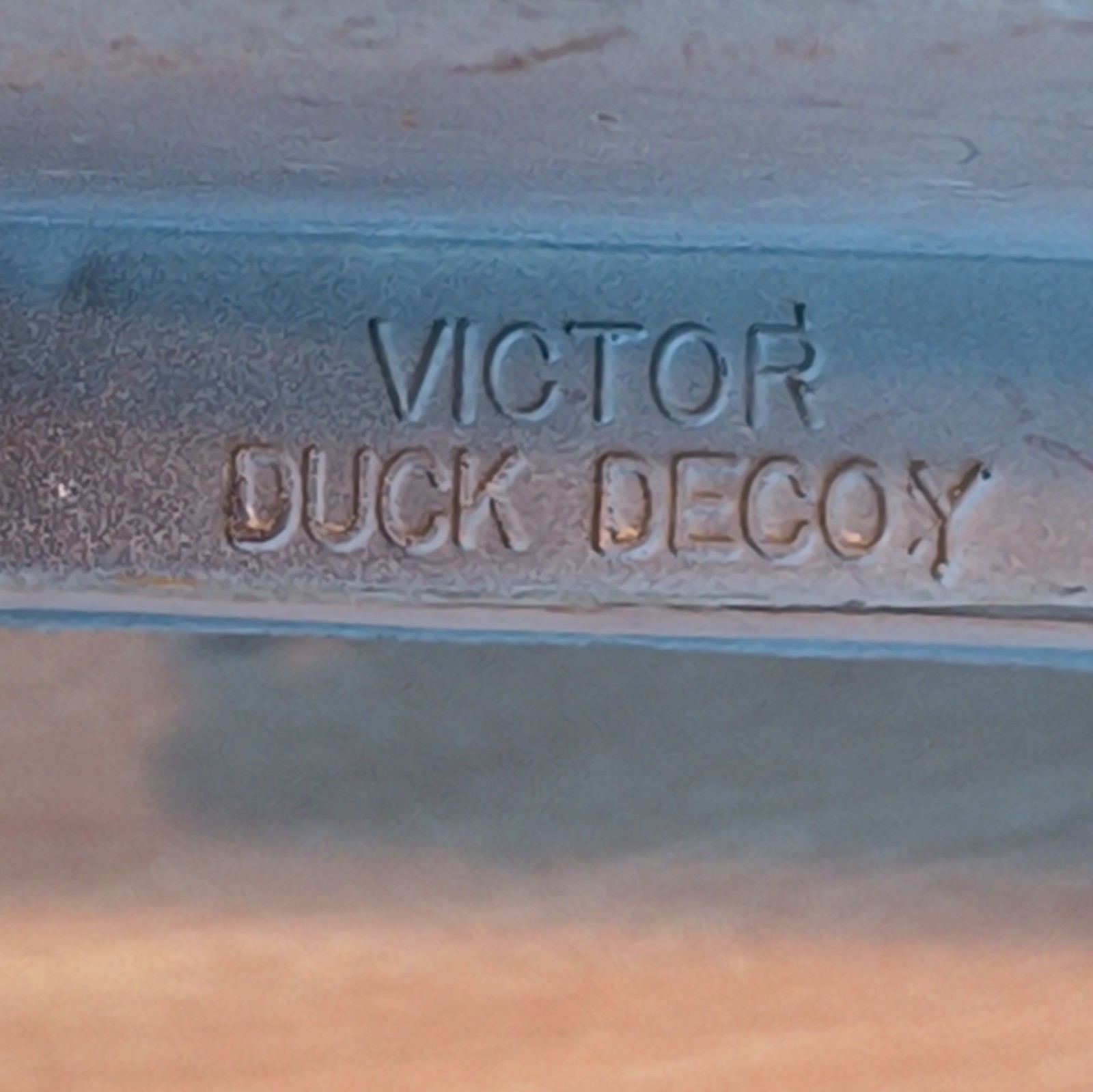 VICTOR Mallard Duck Decoy Male Female Pair Plastic VICTOR 1967
