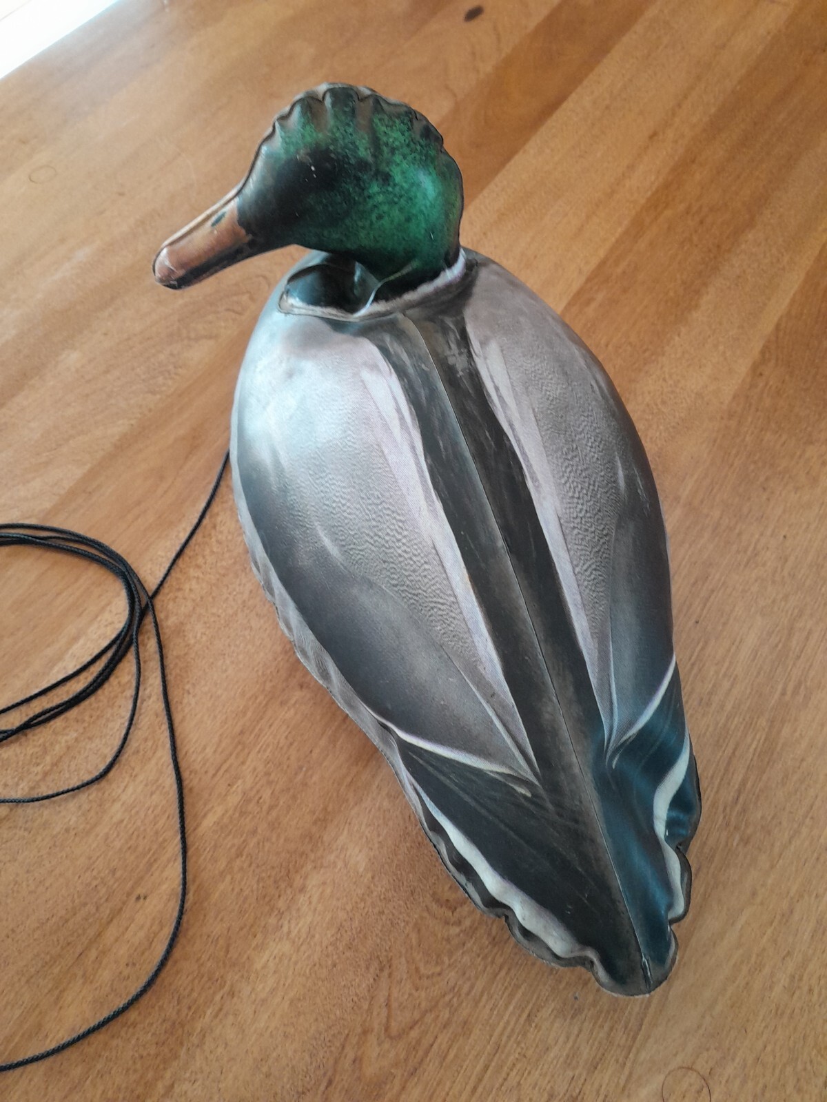 Vintage Featherlites Inflatable Duck Decoy, By Cherokee Sports, Holds Air Good!