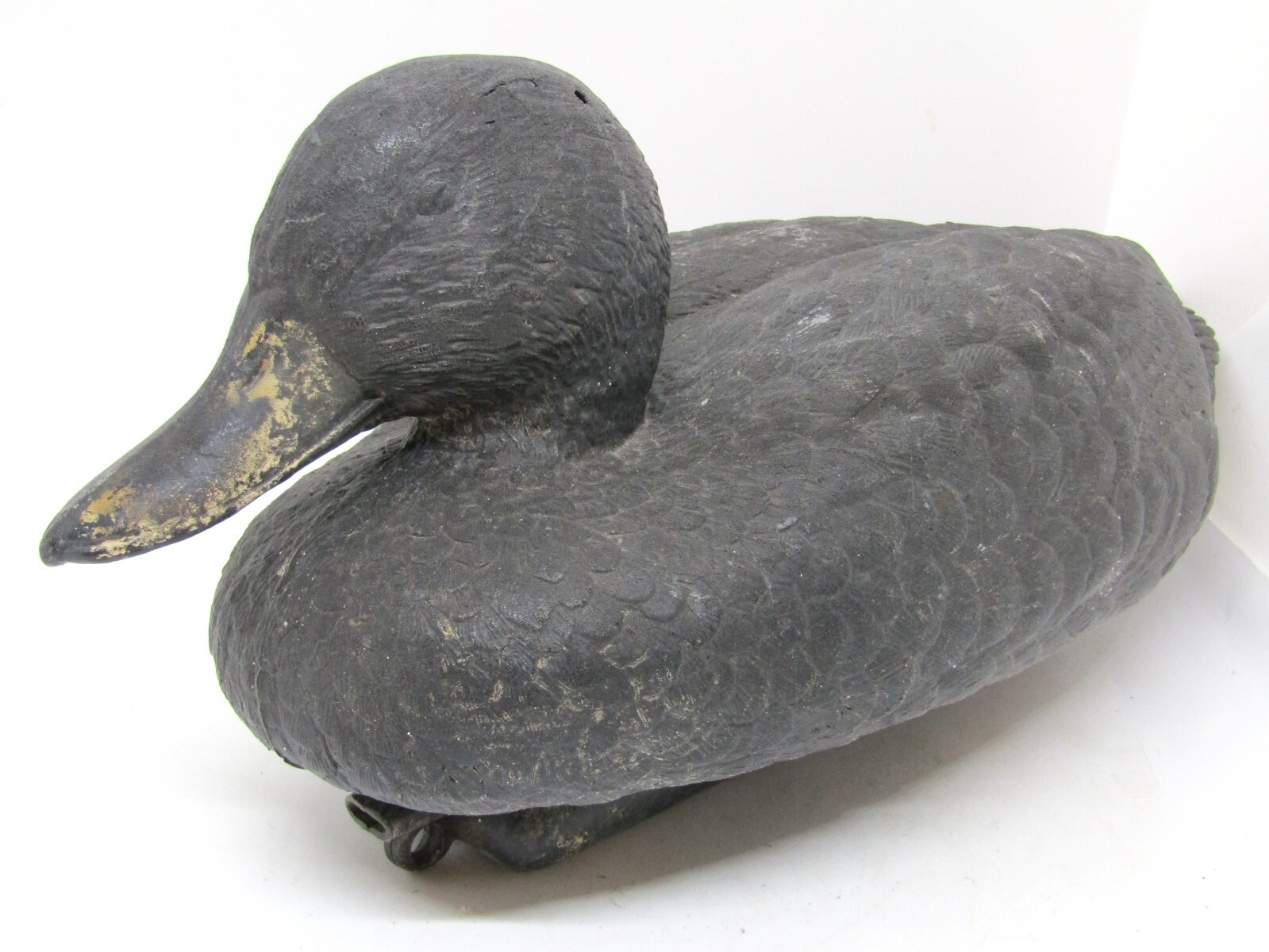 Vintage Sport-Plastic Duck Decoy, Made in Italy.