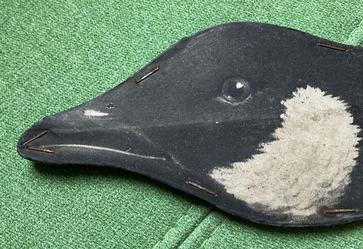 Antique 1940 Johnsons Fiberboard Folding Goose Decoy Interior Design Vintage