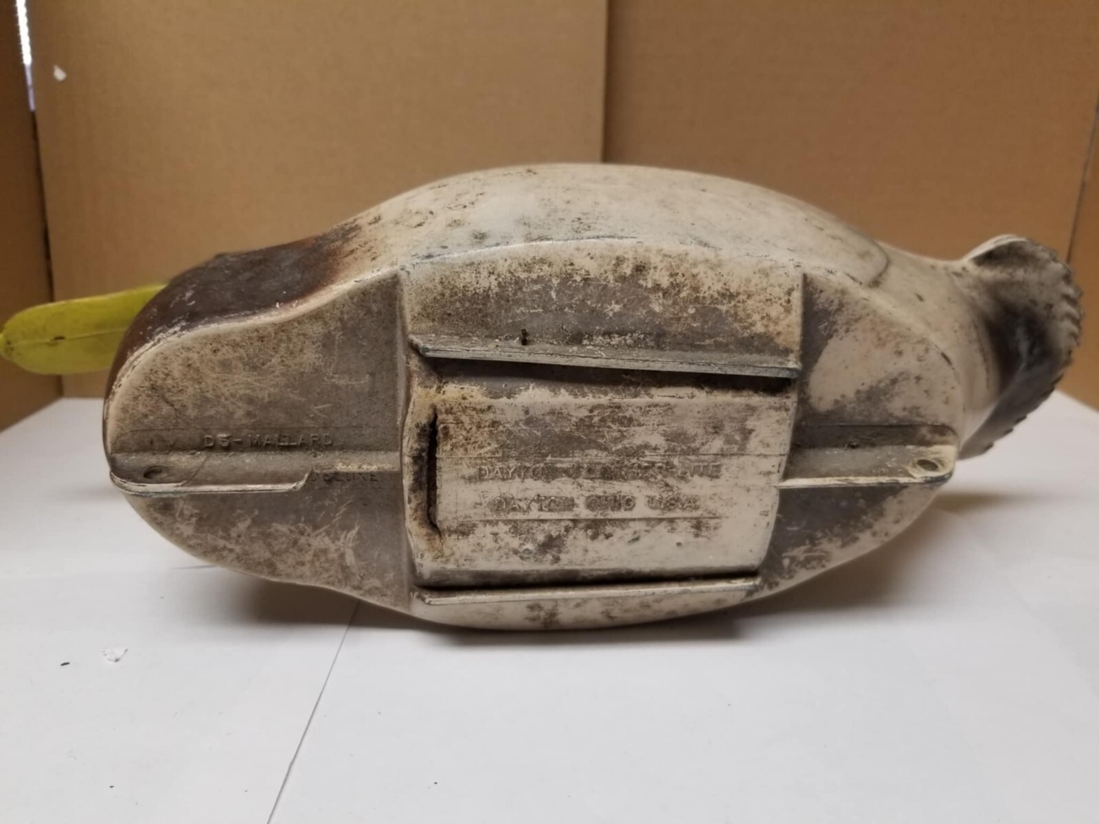 Vintage 15″ Featherlite D-5 Plastic Mallard Duck Decoy