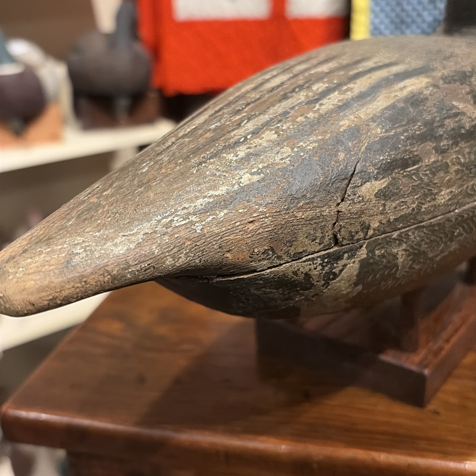 Vintage Pintail Drake Duck Decoy Wilcoxen Family? Paint By Perry Illinois River