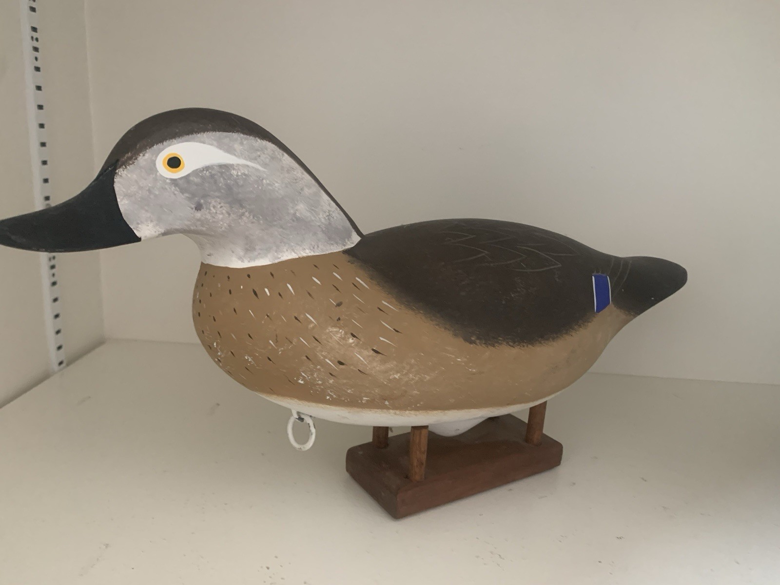 Pair Wood Duck Drake Hen Eastern Shore Maryland Decoys Dick Linda Robinson 2000