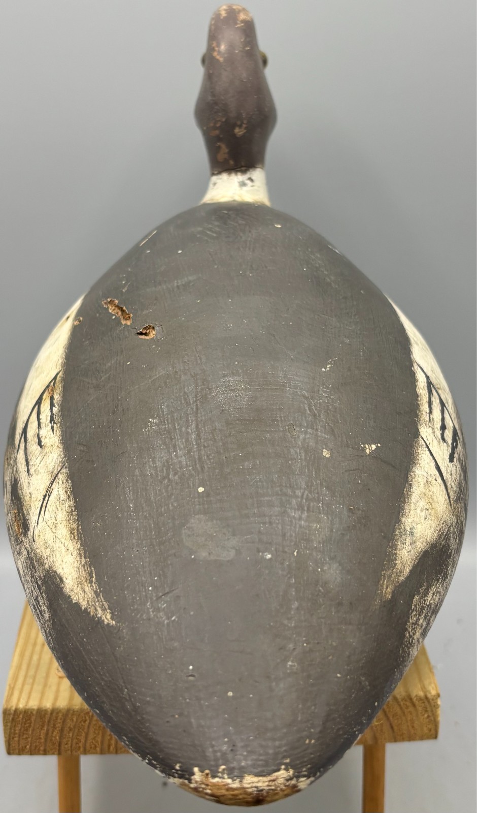 *ORIGINAL PAINT* GOLDENEYE HEN VINTAGE DUCK DECOY LAKE CHAMPLAIN(?)/NOVA SCOTIA?
