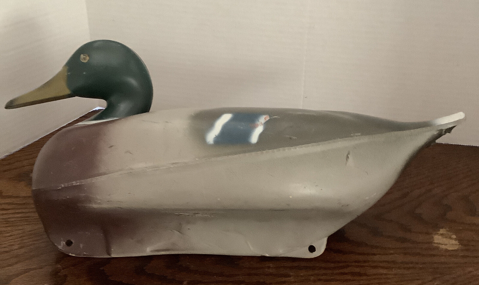 Duck Decoy Victor Animal Trap Company Water Fowl Mallard D-11 Old Vintage Hunt