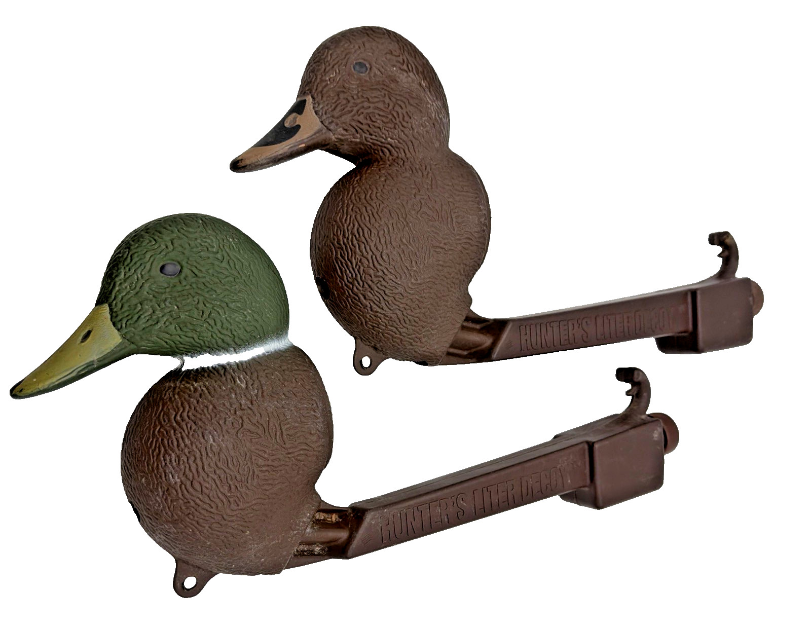 Hunters Specialties Hunter’s Liter Decoy Mallard Drake Hen Duck Pair 1 Liter