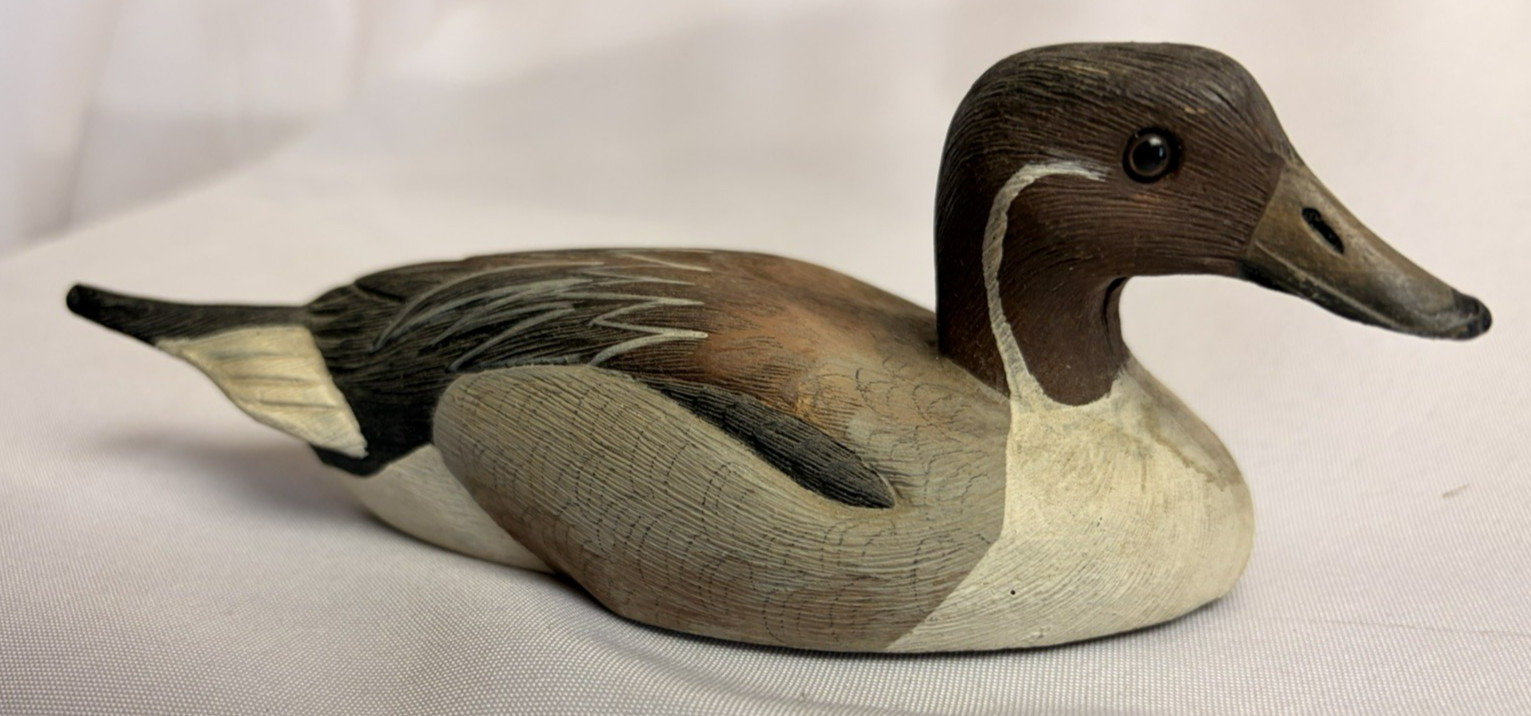 Duck Decoy Drake 1988 Handcrafted Mallard 7” Brileyco Inc. Signed
