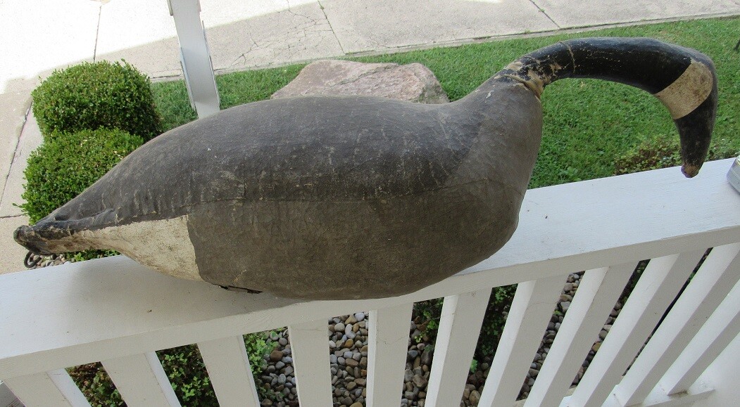 Canada Goose Decoy – C – 1930 – Working Hand Made Decoy