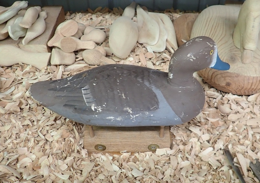Capt. Harry Jobes Blue Bill Gunning Decoy