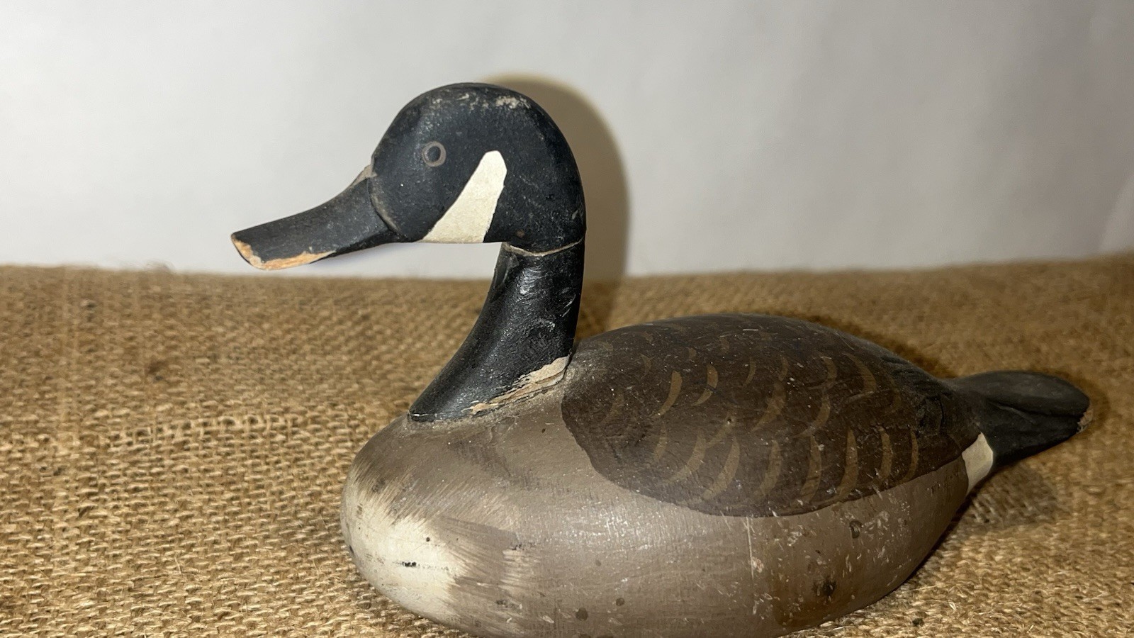 canada goose miniature decoy captain jess urie rock hall maryland