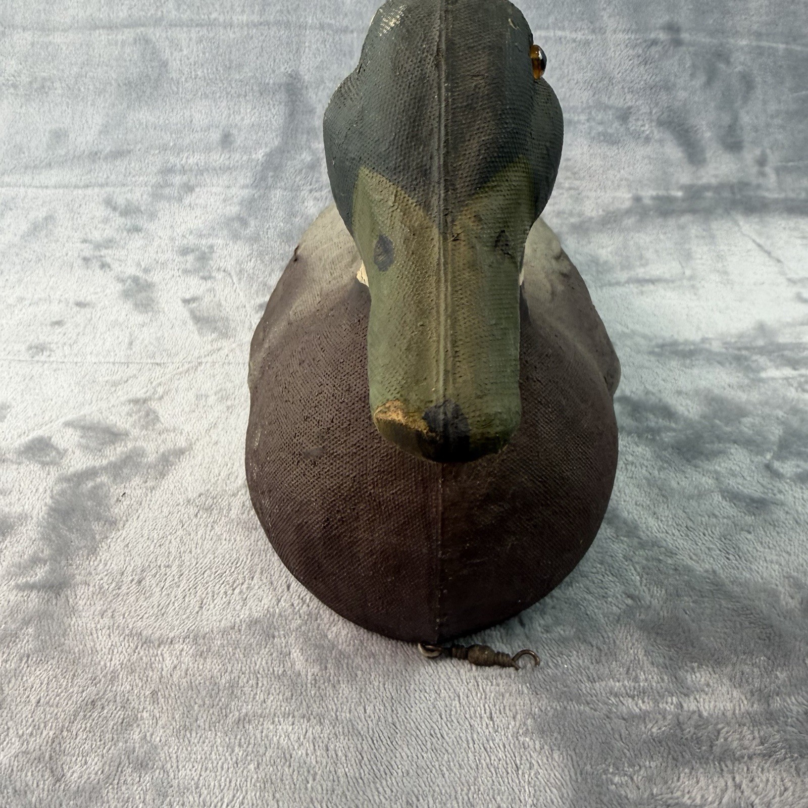 Vtg Victor Veri-Lite Mallard Drake Duck Decoy Animal Trap Co Paper Label B227