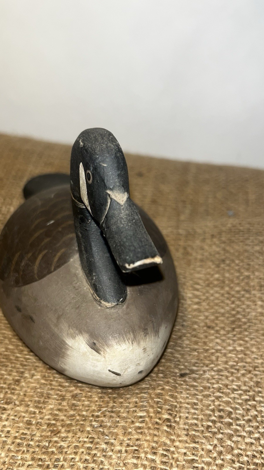 canada goose miniature decoy captain jess urie rock hall maryland
