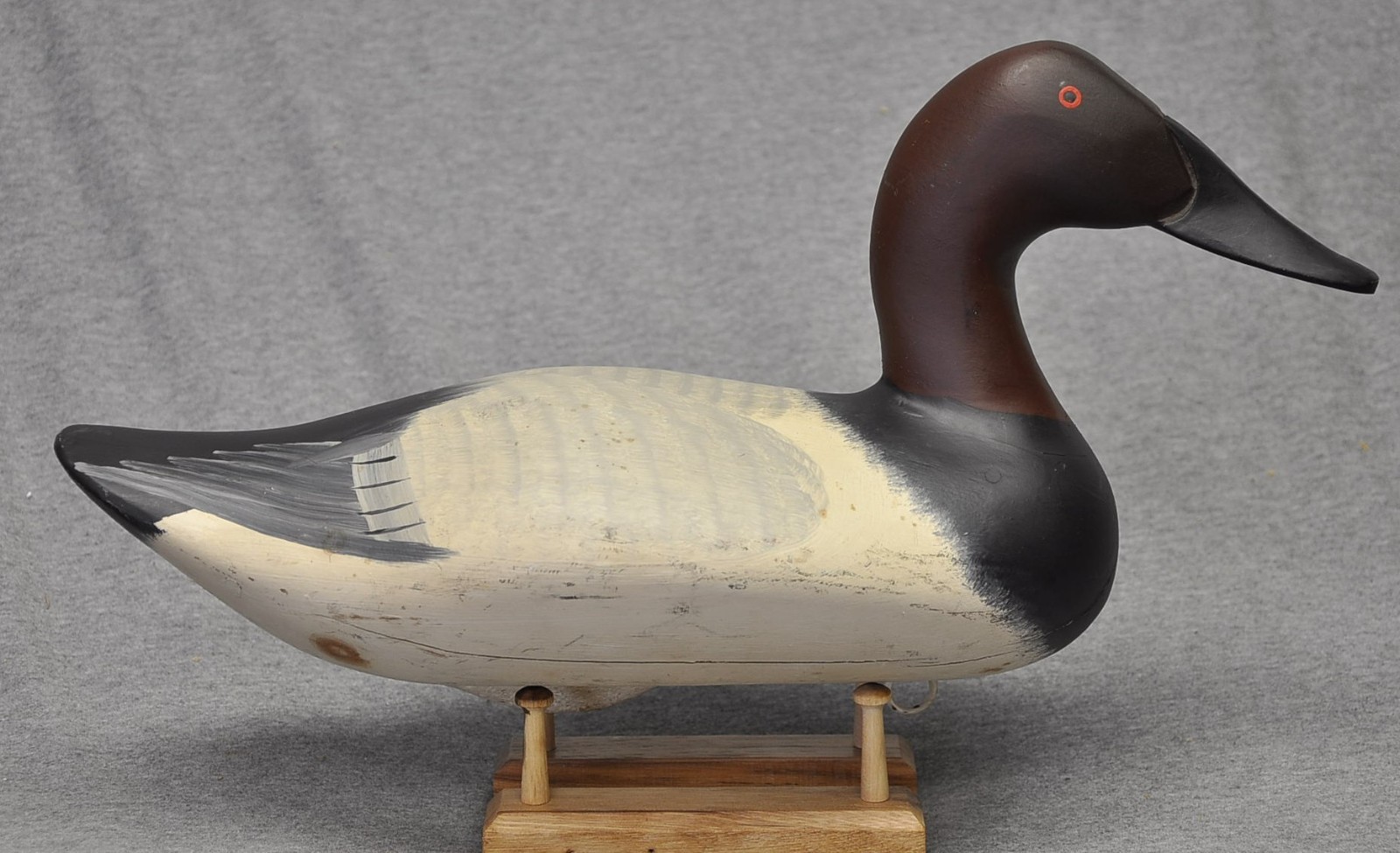Madison Mitchell HIGH HEAD CANVASBACK Havre de Grace MD DUCK DECOY MINTY 1960’S
